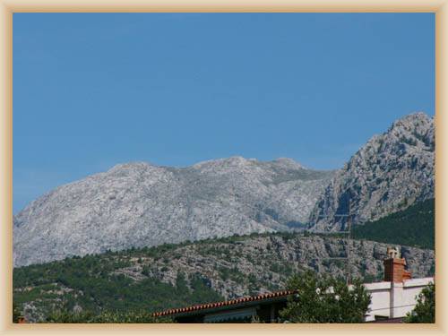 Biokovo above Makarska