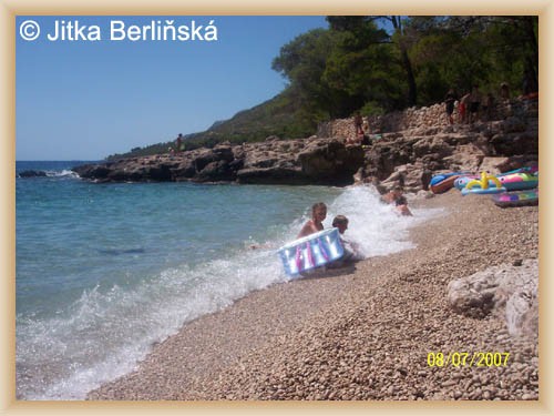 Beach in Ivan Dolac