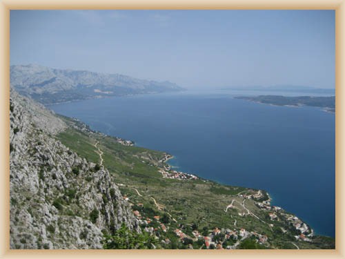 Sight of Lokva Rogoznica, Mimice