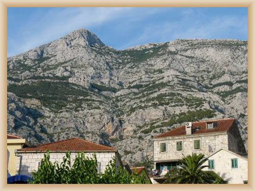 Biokovo above Makarska