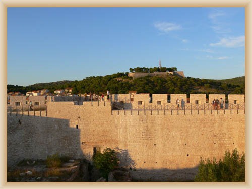 �ibenik - fortress St. Mihovila