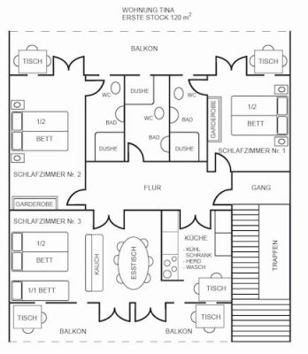 House PERKIC / Apartments TINA & MARJETKA