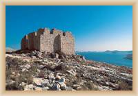 Islands Kornati - old citadel