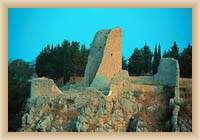 National Park Krka - ruins of tower