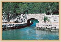 Island  Mljet - Old bridge