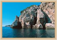 Island  Mljet - Rocky coast