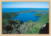 Island  Mljet - Small lake