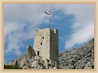 Omiš - Ruin of castle