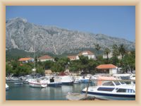 Orebič - Harbour and mountain Sveti Ilija (961m)