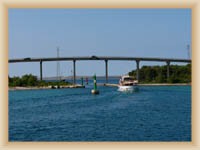 Bridge between islands Pašman and Ugljan