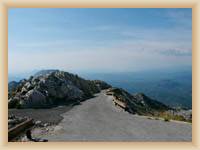 Mountain Sveti Jure - Road from the top